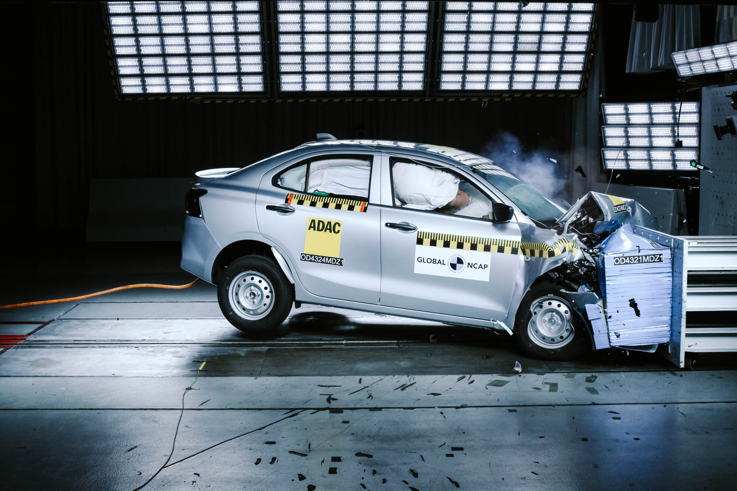 Crash test of new DZIRE