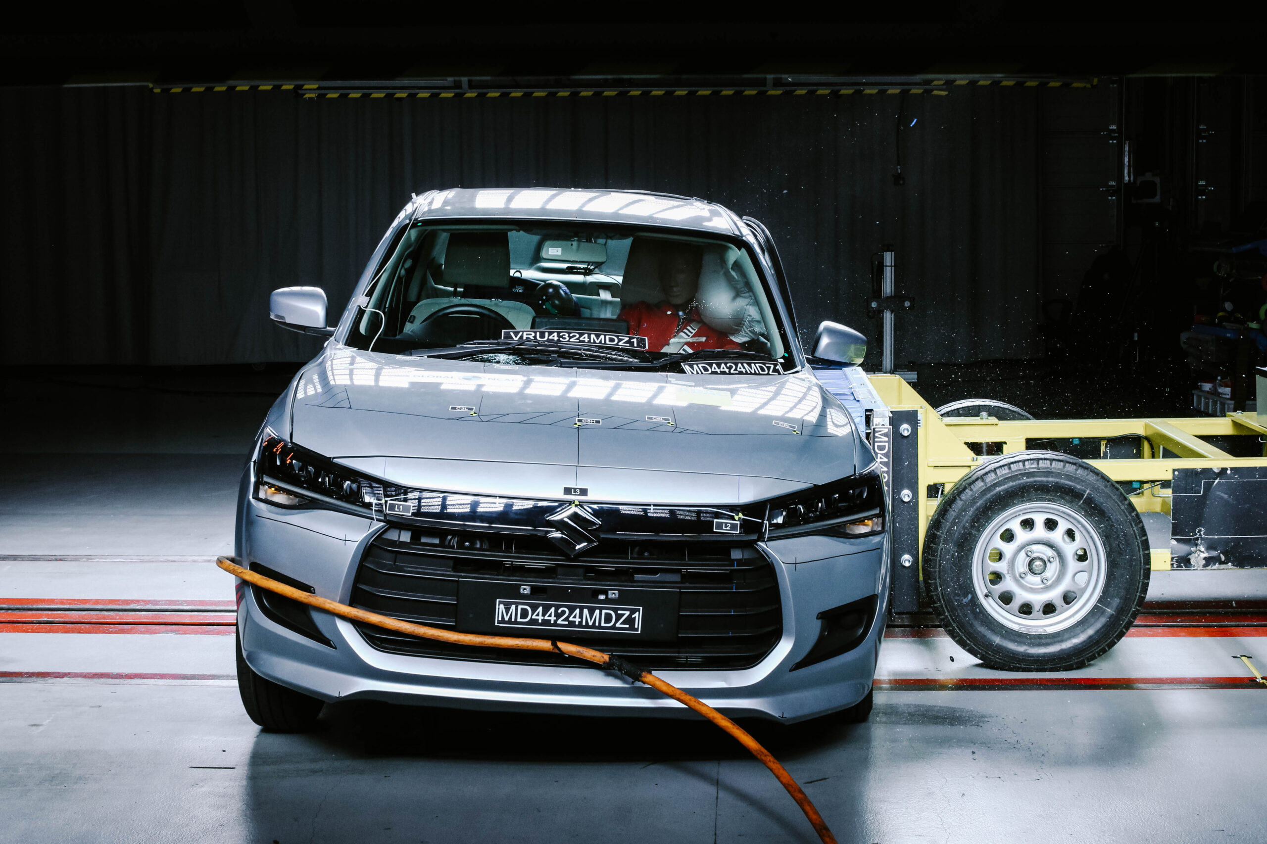 Crash test of new DZIRE